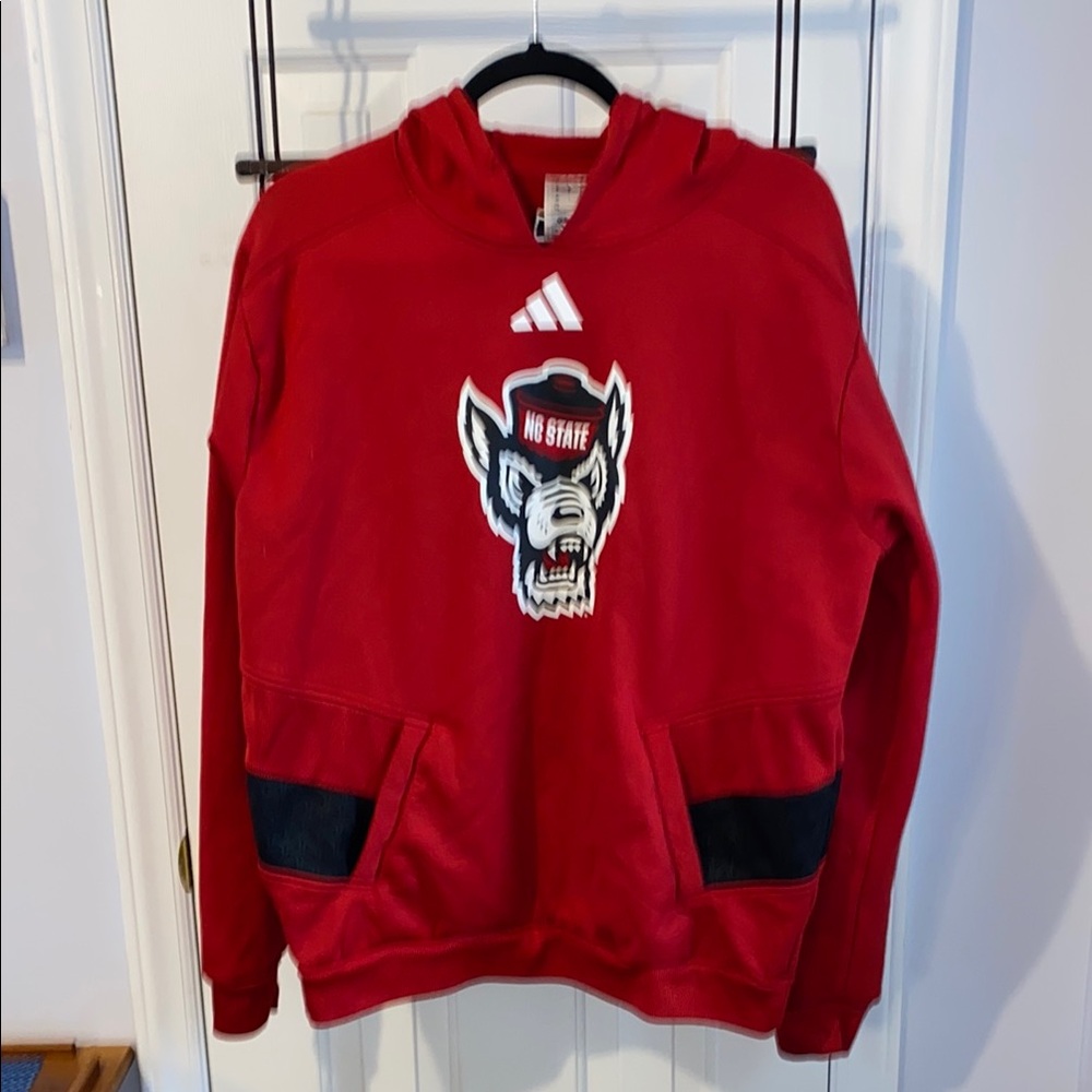NC State Wolfpack x Adidas hoodie, preowned